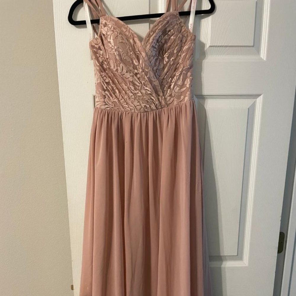Dusty Rose Bridesmaid Dress
